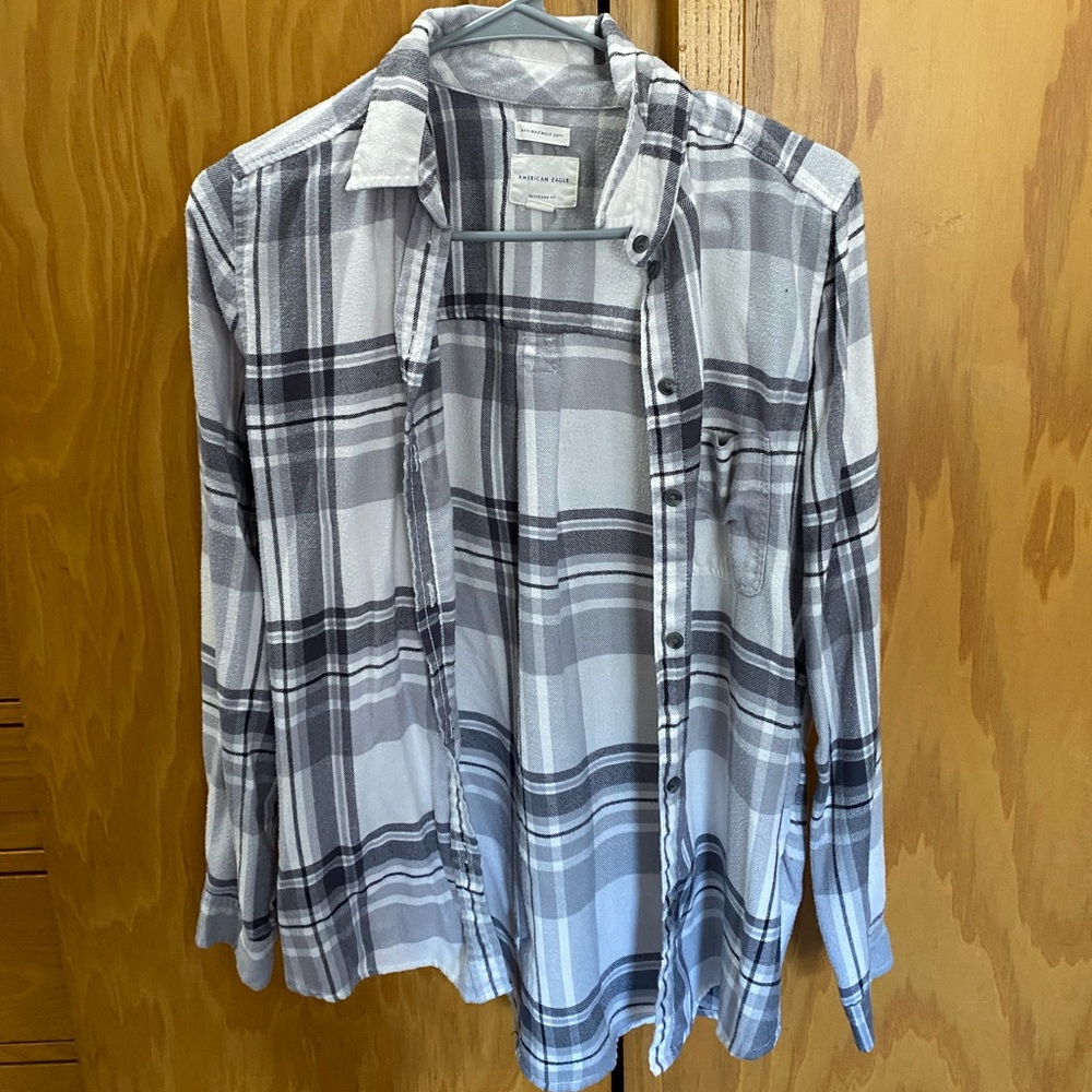 american eagle boyfriend flannel
